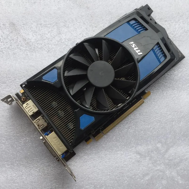  Free Shipping Original for MSI R7750 Power Edition 1GD5 128BIT 