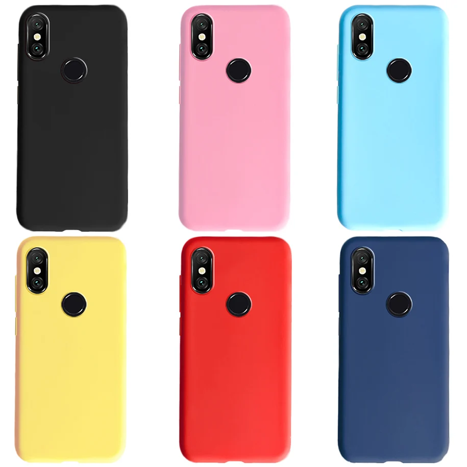 Чехол для Xiaomi Mi 8 силиконовый чехол 6 21 &quot мягкий матовый ультра тонкий из ТПУ с
