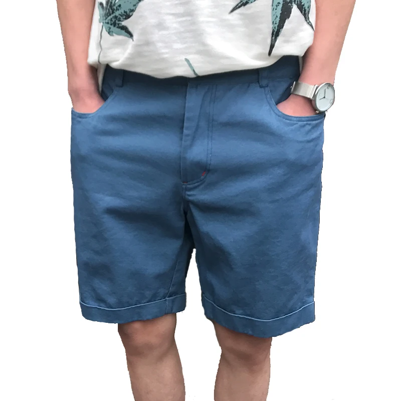 Летние мужские шорты мужские однотонные Шорты повседневные пляжные шорты
