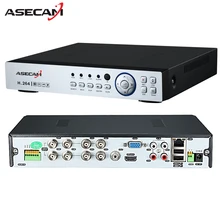 Новый супер 8ch 4mp AHD видеорегистратор Цифровой Регистраторы для видеонаблюдения Камера ONVIF сети 16-канальный IP HD 1080 P NVR почтовое аварийное
