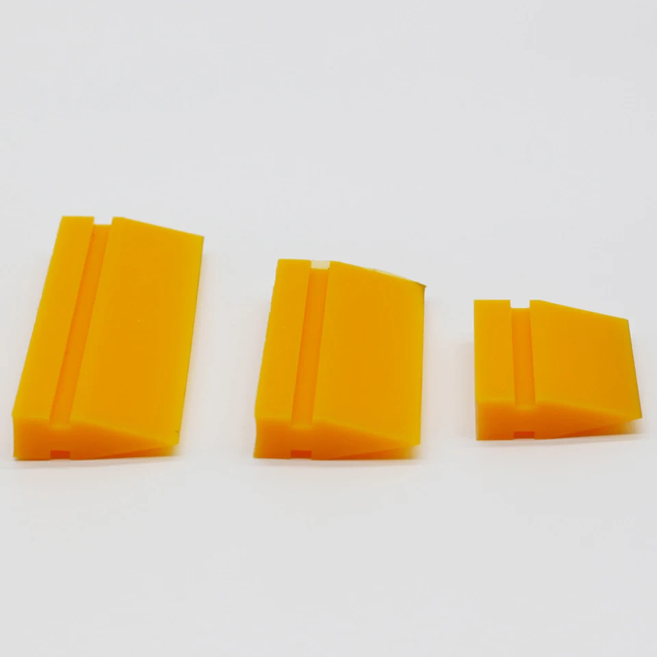 

TPU PPF Application Squeegee Rubber Black Smoothie Tube Squeegee For Clear Bra Protection Film Installment MO-707 3 Sizes