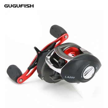 

GUGUFISH Fishing Reel 12 1BB Ball Bearings Right/Left Baitcasting Reel Carp Fishing Speed ratio of 8.1: 1