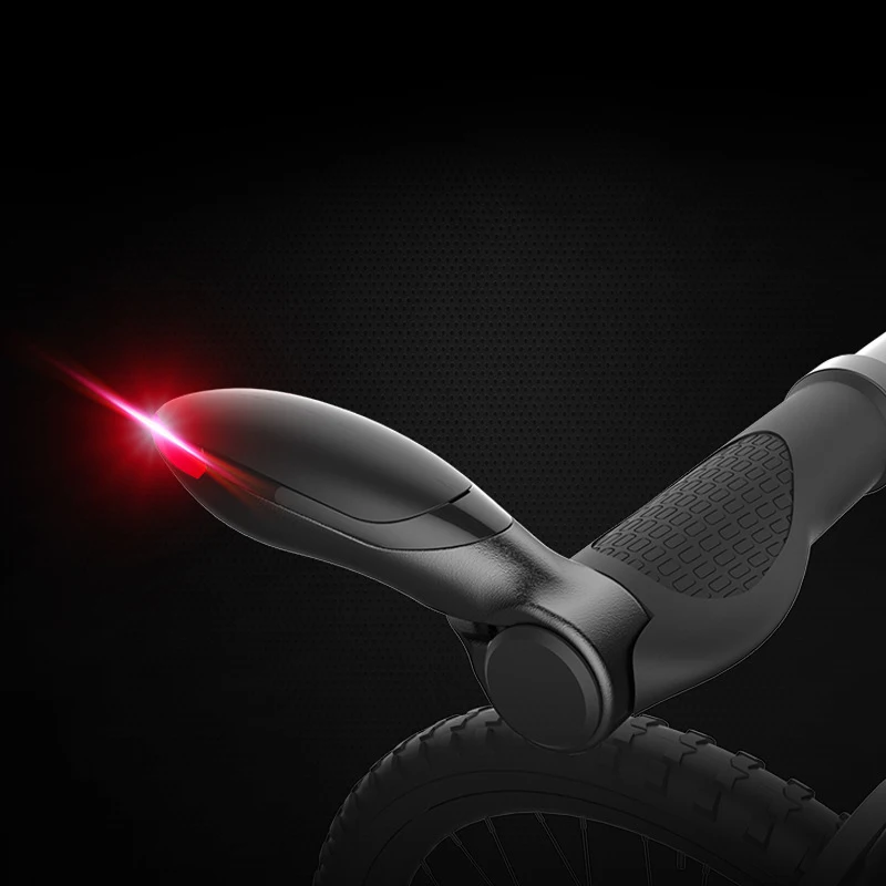 

Turn Light Bicycle Grips MTB Road Handlebar Ends Light red bike light Waterproof Bike Bar Ends BarEnds 22.2 cycling grips parts
