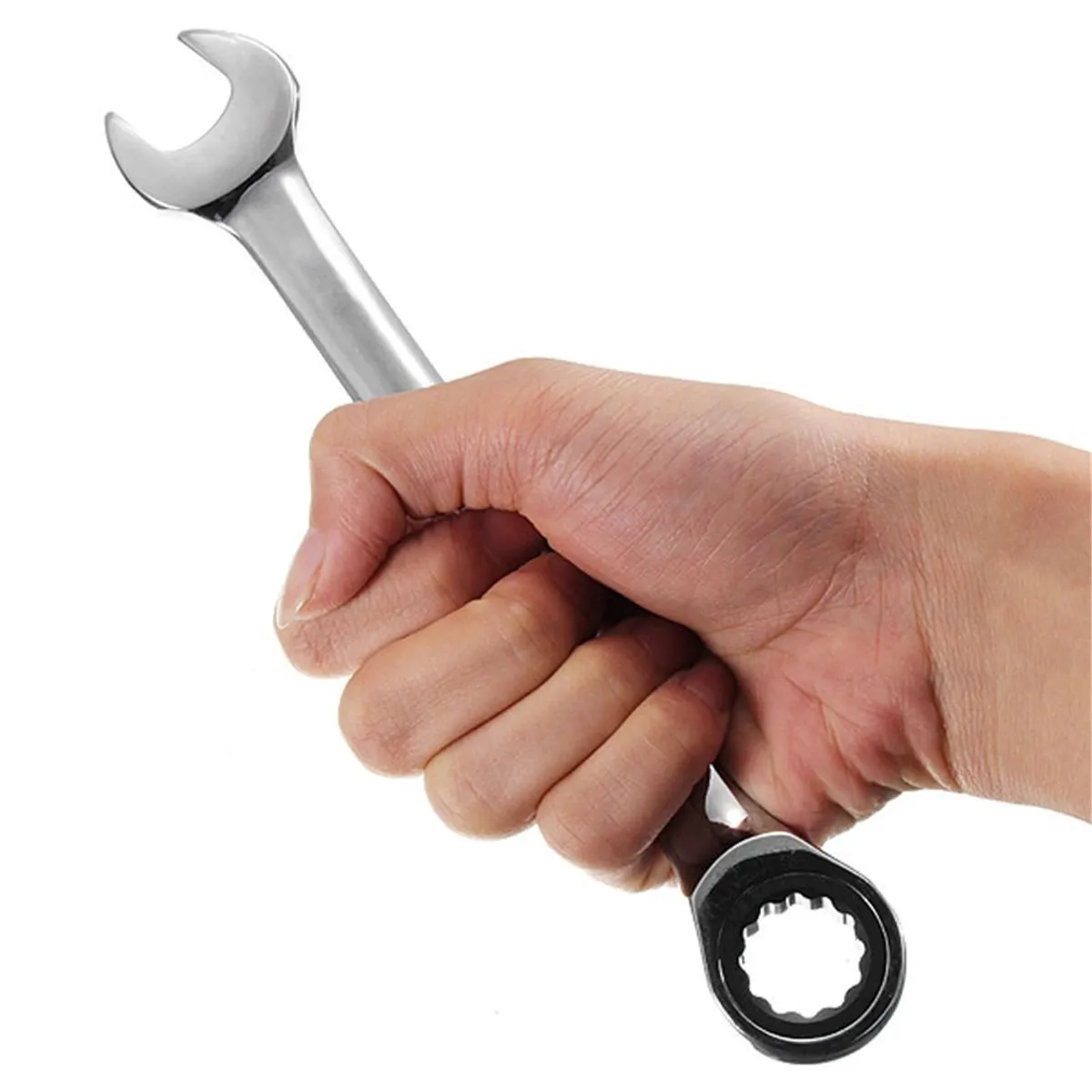 

5Pcs Wrench 72 Teeth Multi-function 2-Way Fixed Head Plum Ratcheting Spanner Tools Set Auto Repair Hand Tool 20-24mm