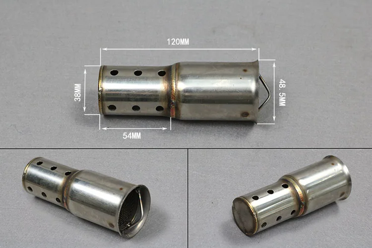 Универсальный 51 мм фронтальный дБ убийца для мотоцикл глушитель дБ убийца Глушители для автомобиля Шум звук eliminator для внедорожного велосипед