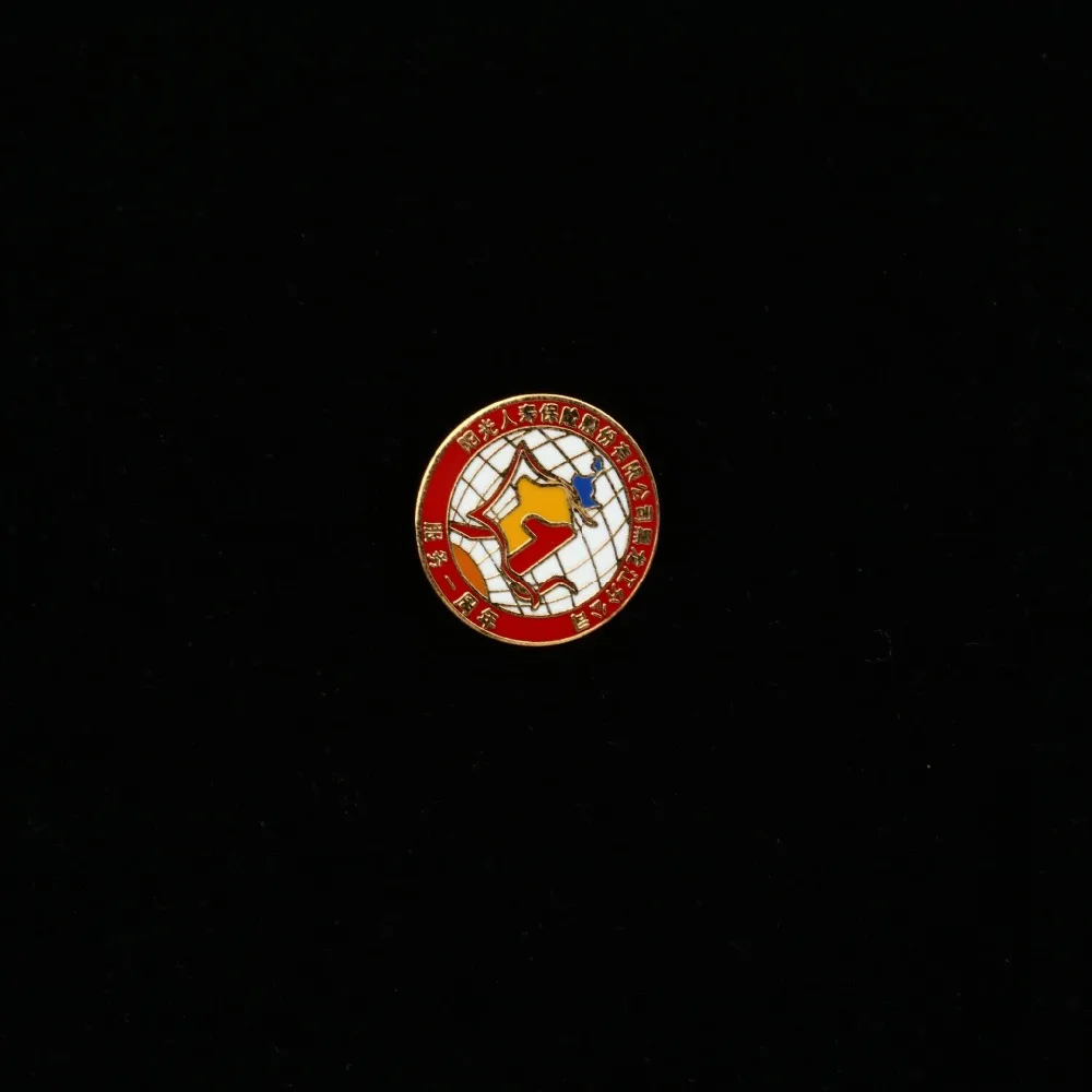 Подгонянный высокосортный круглая металлическая пластина горячая Распродажа значок цинковый сплав pin