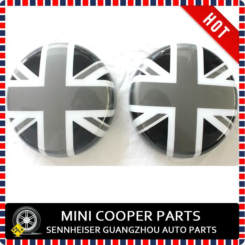 Spot Lamp Cover Black Union Jack