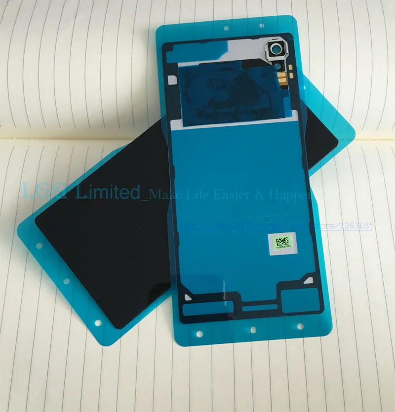Оригинальный чехол для Sony Xperia M4 Aqua Battery Cover E2303 E2333 стеклянный задней двери с NFC