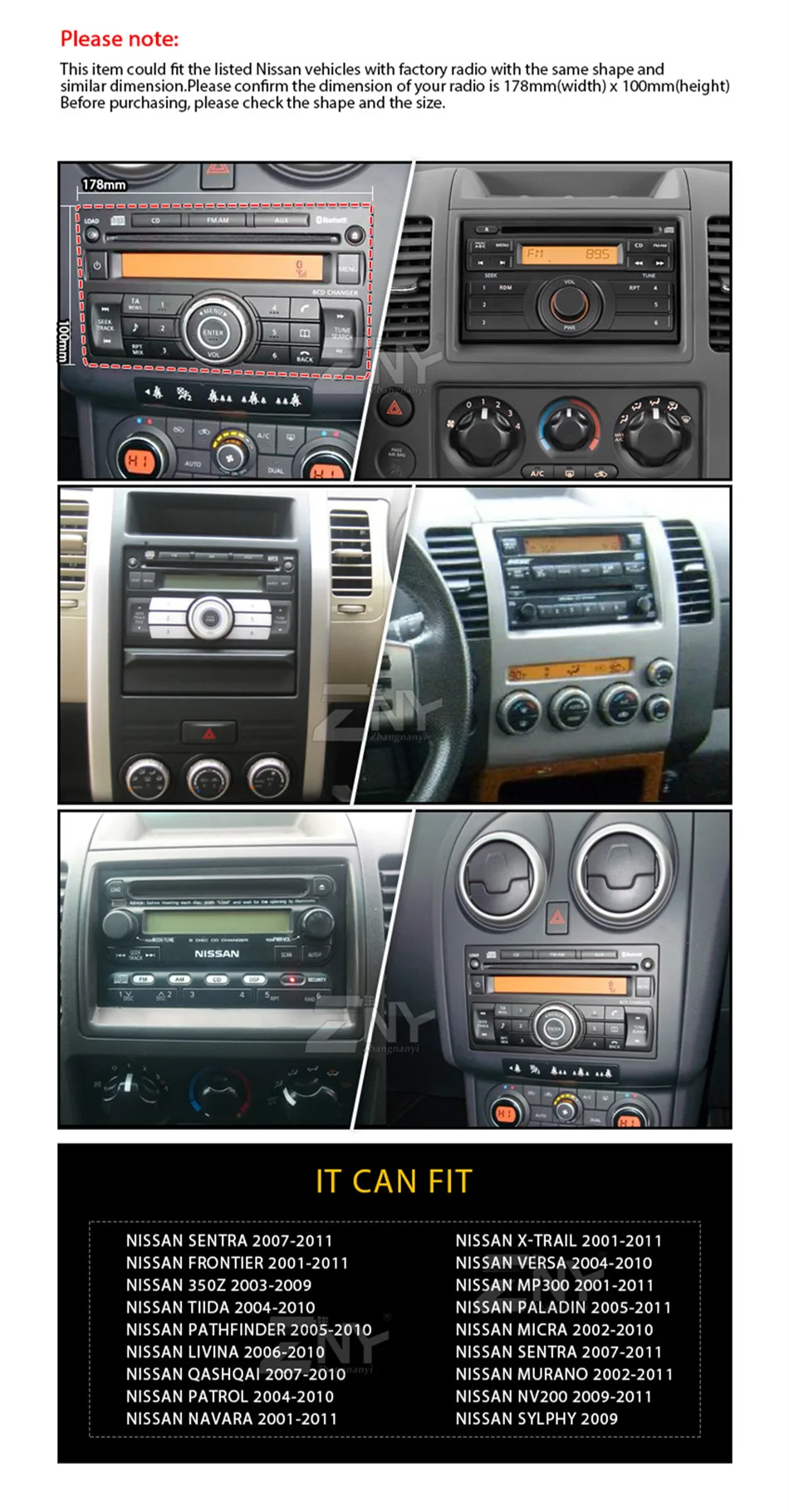 Top 2019 Super Slim Design 7" HD Android 8.1 In Dash Car Stereo GPS Navigation Auto Radio FM RDS Audio Video WiFi Multimedia System 1