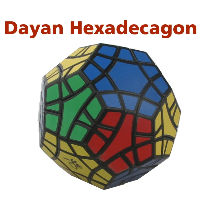 12-осевой шестигранник Dayan Шестигранник черный/без наклеек головоломка кубик