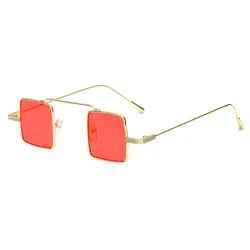 Модные мужские солнцезащитные очки в стиле стимпанк Для женщин ретро Квадратные Солнцезащитные очки Брендовая Дизайнерская обувь Винтаж