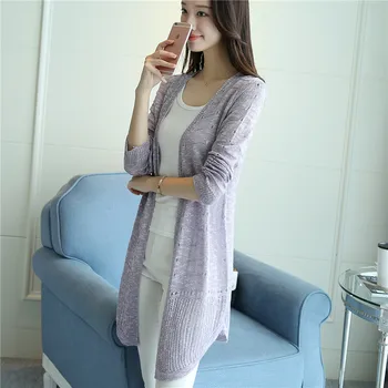 

2019 New Fashion Sunscreen Edition Women Knitwear And With Hole Summer Sunscreen Clothing