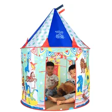 Двор замок зоопарк игровой дом детский детская складная палатка Портативный Складная Типи детские игровые палатки уличный домик для Для детей для помещений