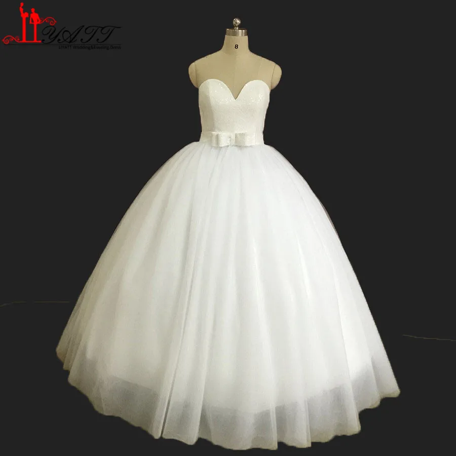 Buy 2017 Real Luxury Beaded Ball Gown Princess Wedding