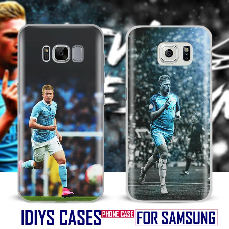 

For Samsung Galaxy S4 S5 S6 S7 Edge S8 Plus Note 2 3 4 5 C5 C7 A8 A9 Kevin De Bruyne Footballer Coque Phone Case Shell Cover Bag