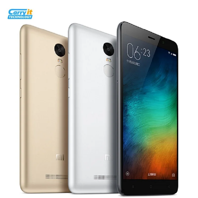 Original Xiaomi Redmi Note 3 Prime 3GB 32GB MTK Helio X10 Smartphone Android 5.5" 1920x1080P 4000mAh Fingerprint ID MIUI 7