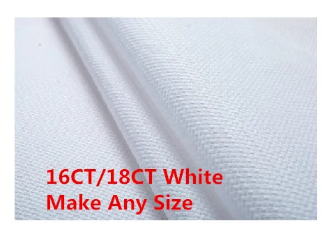 

150X100cm Cross Stitch 16CT OR 18CT Canvas Fabric Aida Cloth Great choice