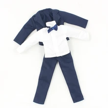 Наряды для куклы Blyth, темно-синий смокинг для мужчин, стильный и нежный костюм для 1/6, azone BJD pullip licca