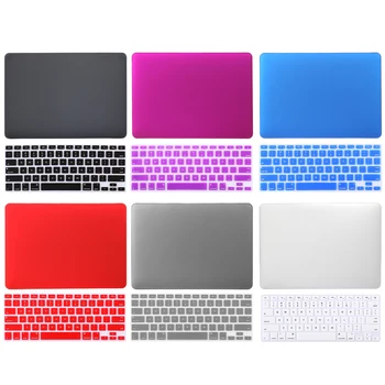 

Elisona Shockproof Crystal Plane Laptop Protective Case w/Keyboard Cover for Apple Macbook Retina Pro 13 15inch 2013 2014 2015