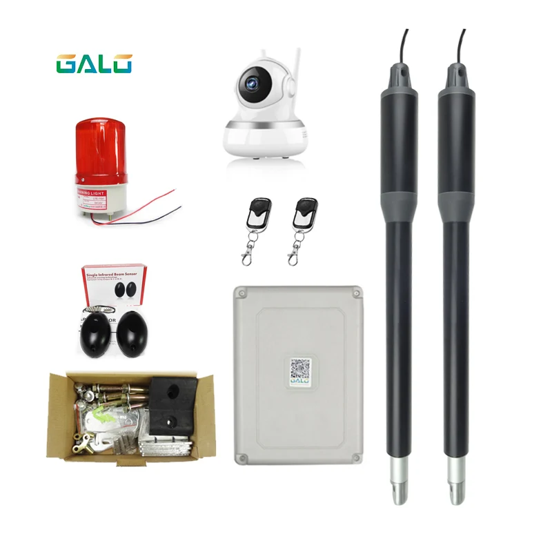

Security Automatic Electric Swing Gate Door Opener Motor with Electric Lock Kits Optional