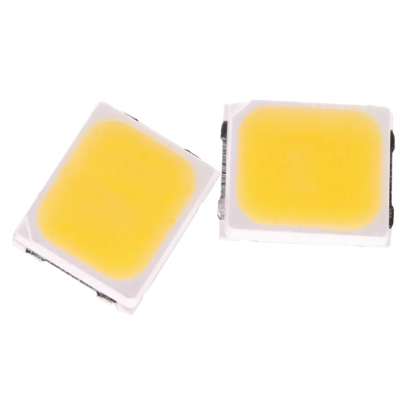 

100pcs SMD 2835 Warm White LED Chip 0.5W 3V 150mA 50-55LM Ultra Bright SMT Surface Mount LED Chip DIY Light Emitting Diode Lamp