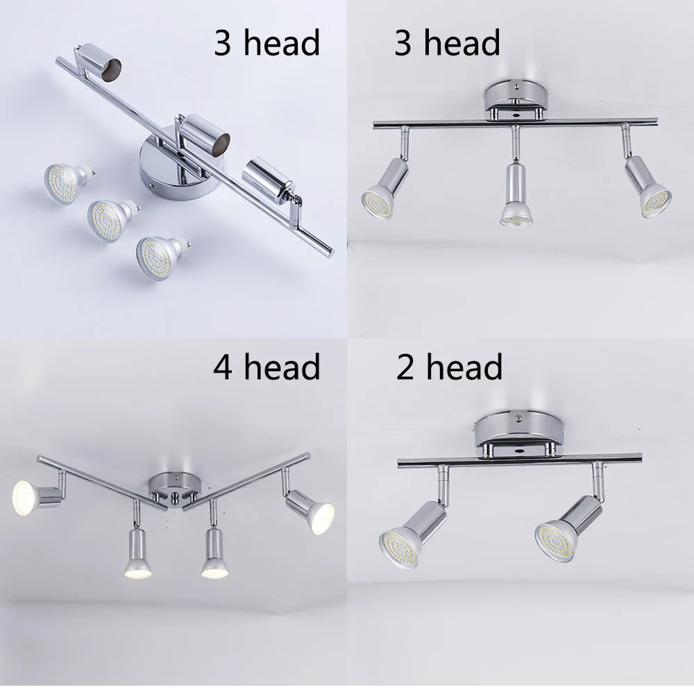  Adjustable angle Ceiling Spot Light Fixture Living Room LED Ceiling lamp Bedroom Bed Bedside Indoor - 32963126801
