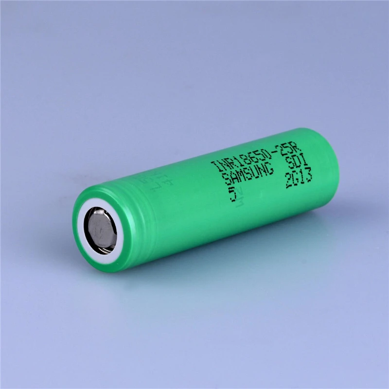 Оригинальные для SAMSUNG INR 18650-25R 3,6 V 2500mAh динамические литий-ионные перезаряжаемые заряжаемые батареи с бесплатным зарядным устройством