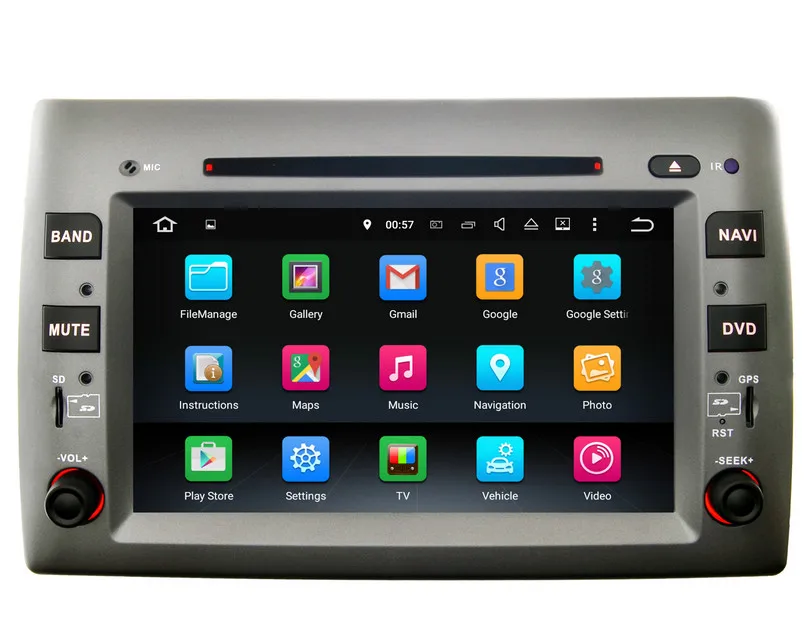 Flash Deal Android 8.0 Head Unit Car DVD Player GPS Navigation for Fiat Stilo with Navigator Radio BT USB Video Audio Stereo 4Cord 4G+32G 2