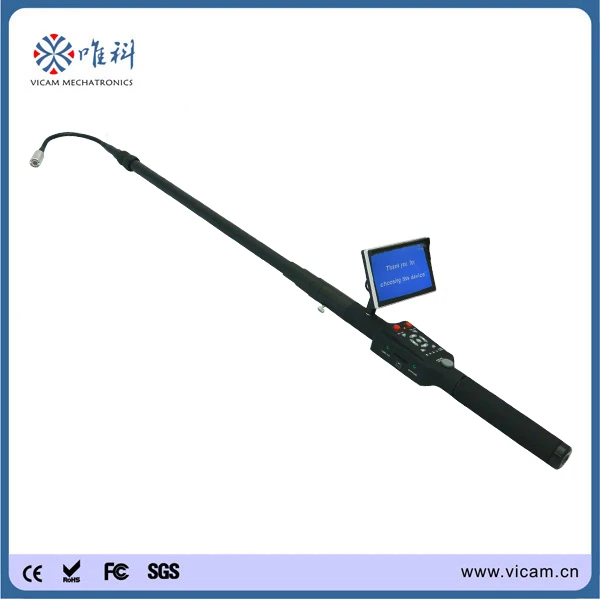 

23mm telescopic camera under vehicle car welding inspection camera equipment with DVR recorder V5-TS1308D