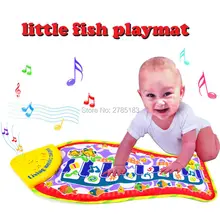 Фортепиано музыкальные игрушки игровой коврик-пазл для новорожденного ребенка музыкальный игровой коврик игровой ковер обучающая Детская мозаика игрушки для детей
