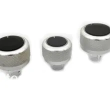 Замена климат Управление ручки(серебро) для VW volswagen Гольф MK5