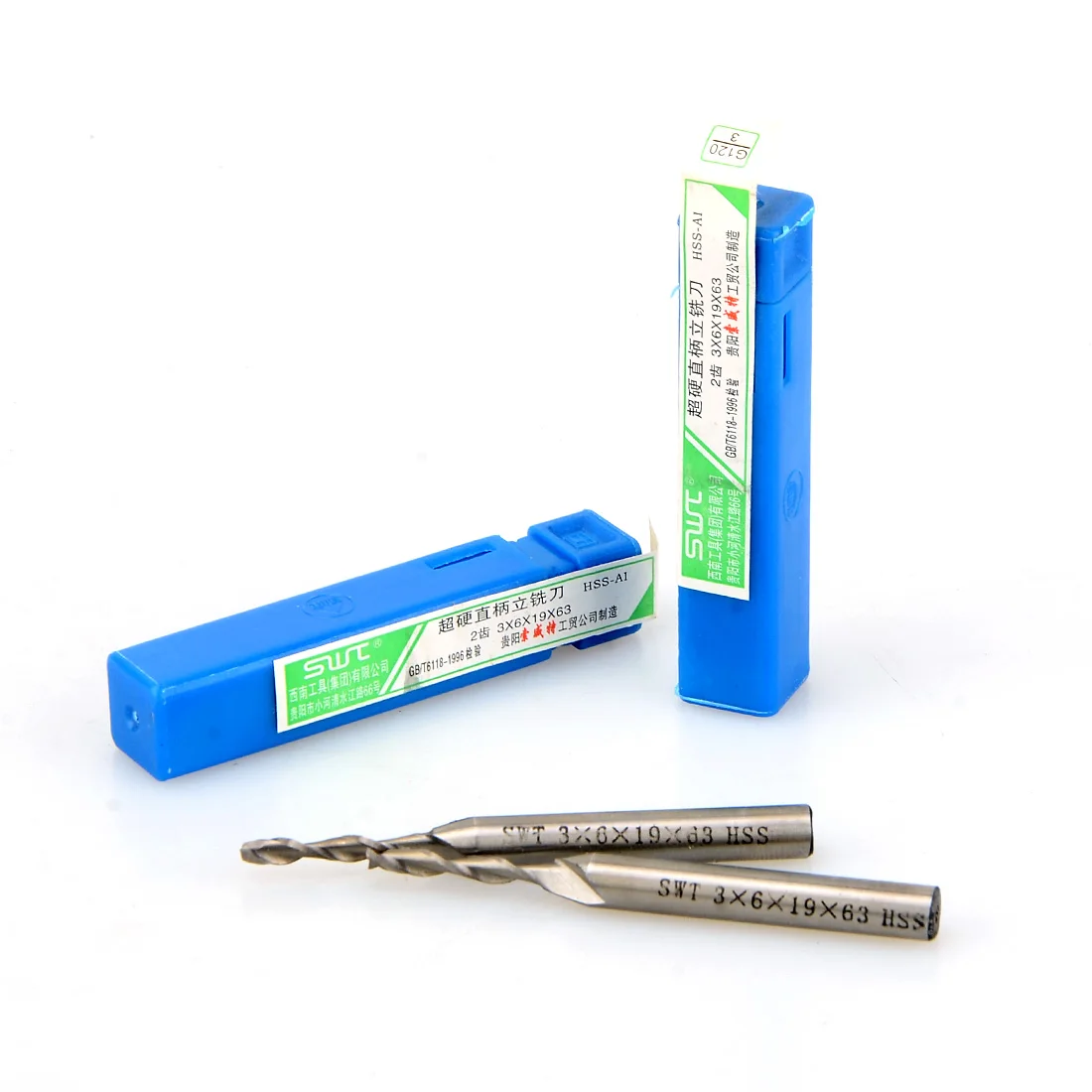 

5Pcs Extra Long 3mm 2 Flute HSS & Aluminium Extended End Mill Cutter CNC Bit Kit