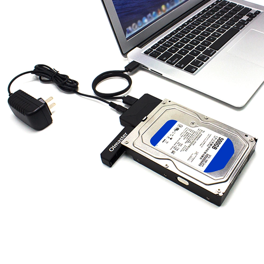 OImaster EB-0001BU3 2," /3,5" Hdd чехол Sata для Usb SATA I/II/III для USB3.0 адаптер жесткий диск коробка конвертер для SSD HDD