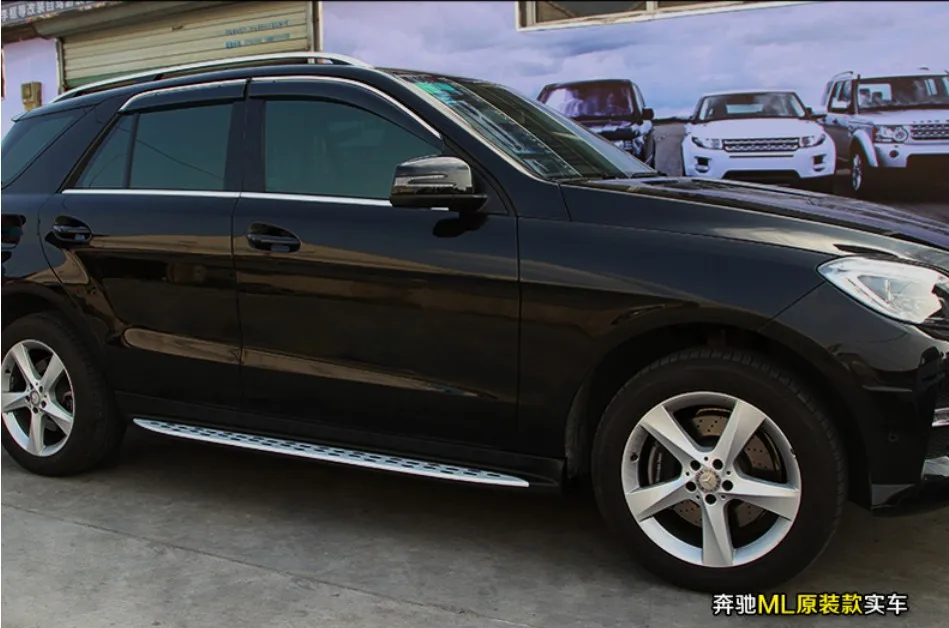 Автомобильные ходовые панели, педали для Mercedes-Benz ML300 ML320 ML350 ML400 ML450 ML500 ML550 2012-, высокое качество, бренд Nerf Bars