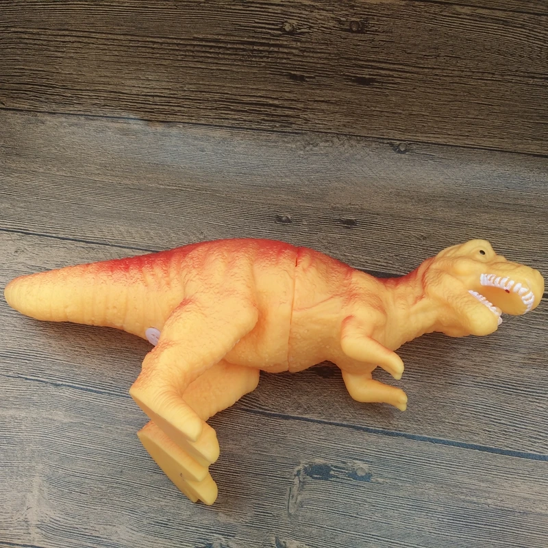 Резиновые динозавра Pet Puppy Dog Cat игрушки писк играет Жевательная звуковая игрушка