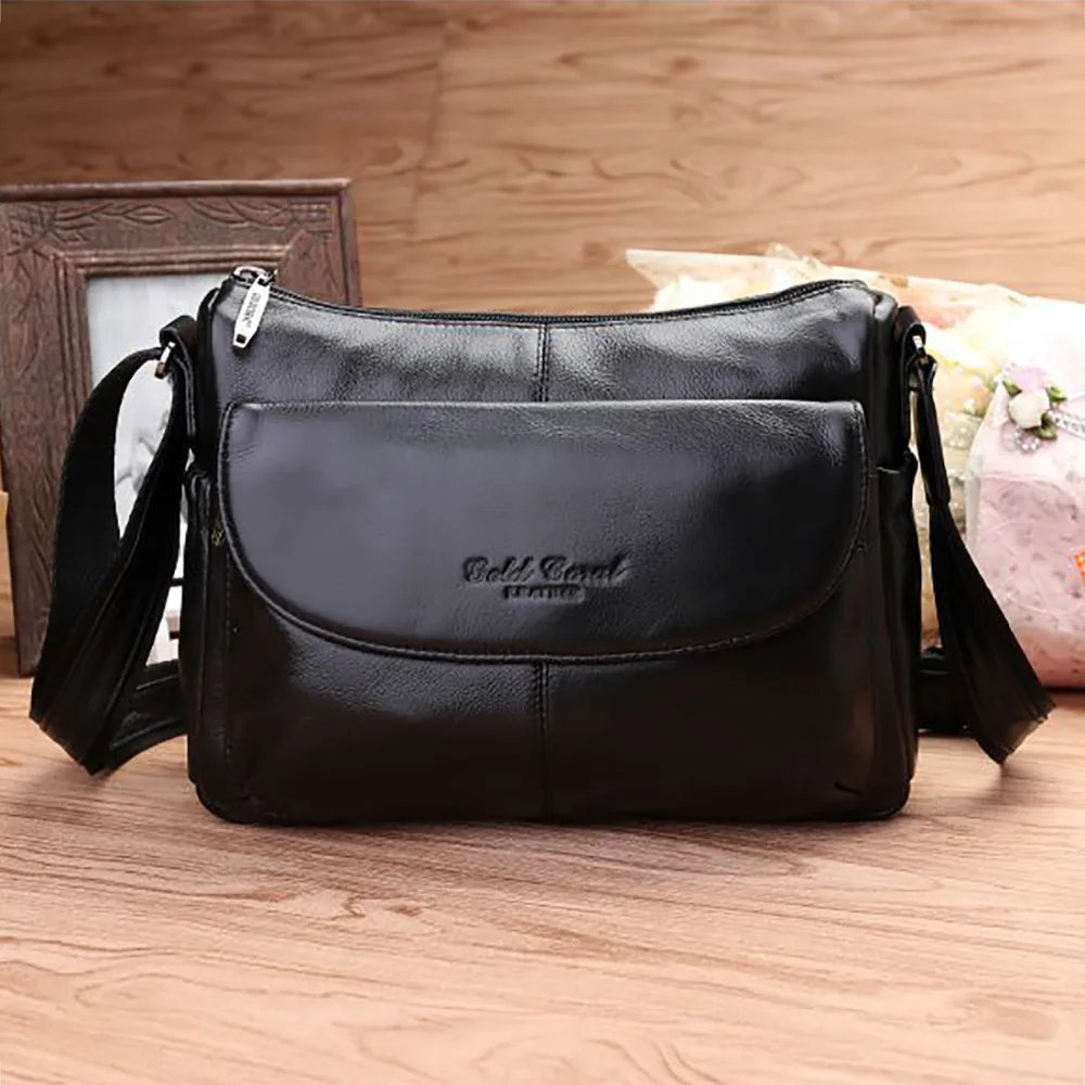 Сумка мессенджер Hobo из натуральной кожи Повседневная через плечо|brand shoulder bag|shoulder