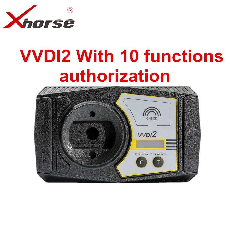 

Original Xhorse V6.1.1 VVDI2 Commander Key Programmer for V-W/Audi/BMW/Porsche Full Version With MQB total 10 Authorize function