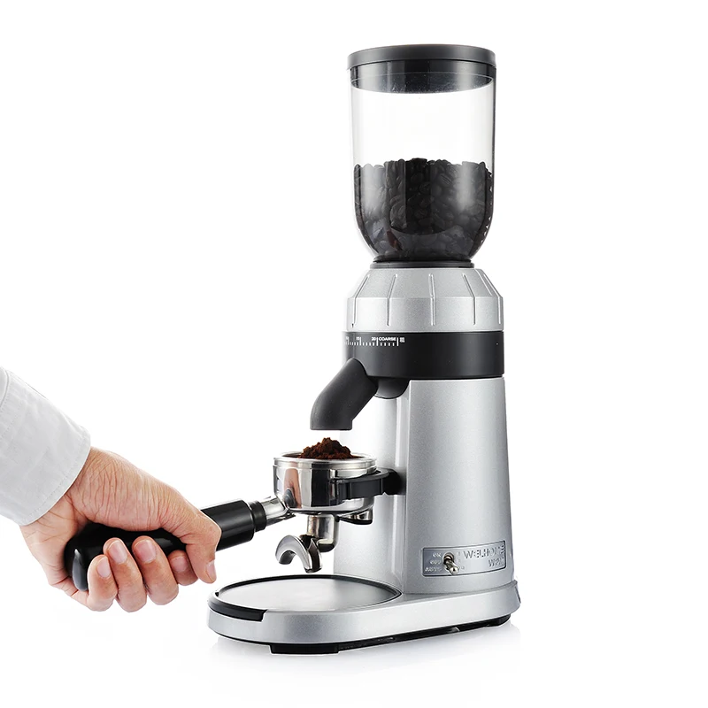 

Welhome Espresso Italian Coffee Grinder ZD-15 Electric Coffee Grinder 250g Electric Coffee Mill 25 Files Adjustable Thickness