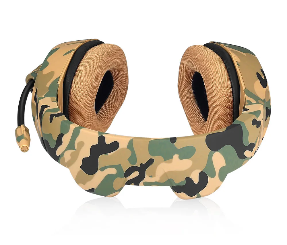 ONIKUMA K1 Casque Camouflage PS4 Headset with Mic Stereo Gaming Headphones for PC Cell Phone New Xbox One Laptop (7)