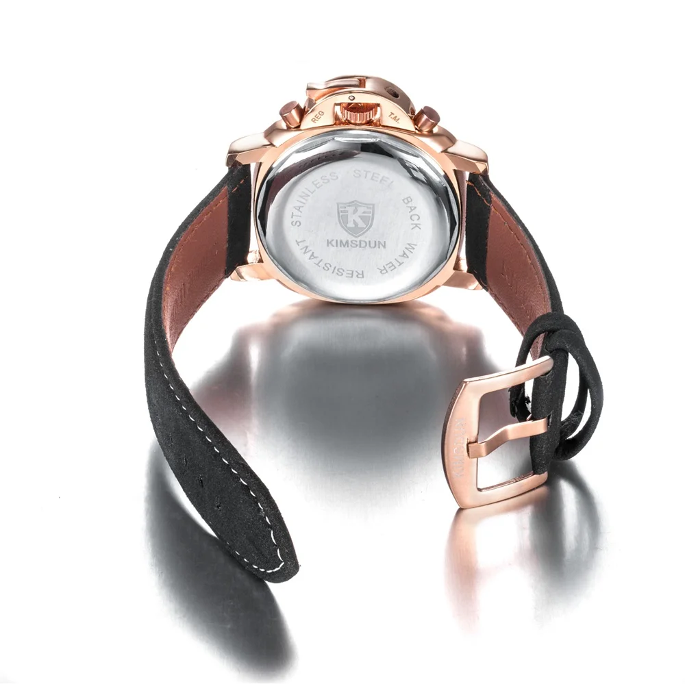 Fashion Luxury Brand Sport Watch Men Waterproof Quartz Leather Military Wrist Watch Men Army Clock