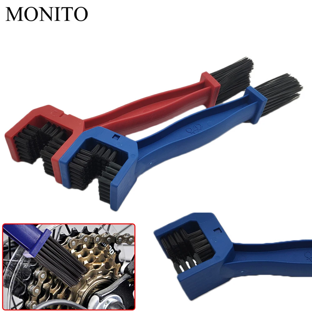 

Motorcycle Chain Maintenance Tool Cycling Cleaning Brush For yamaha mt 07 r3 mt 09 yz250f wr250f Suzuki Hayabusa DR-Z400SM ktm