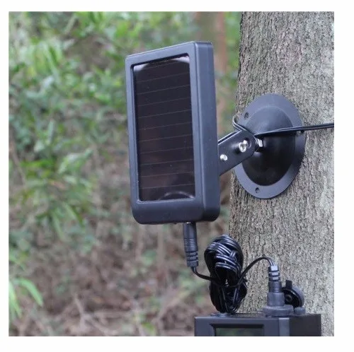 12MP PIR sensor GSM MMS hunting camera HC300M with solar panel Deer Trail camera (9)