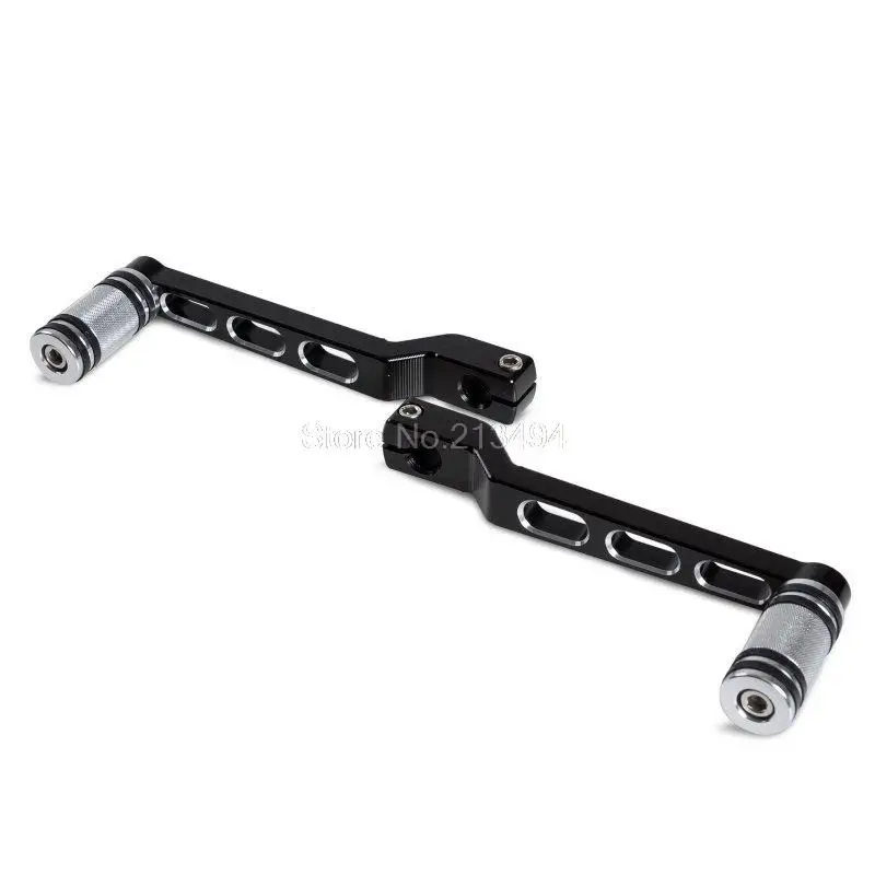 

New Arrival Motorcycles Tools Sliver Edge Cut Toe Shift Lever & Shifter Pegs For Harley Touring Softail Models