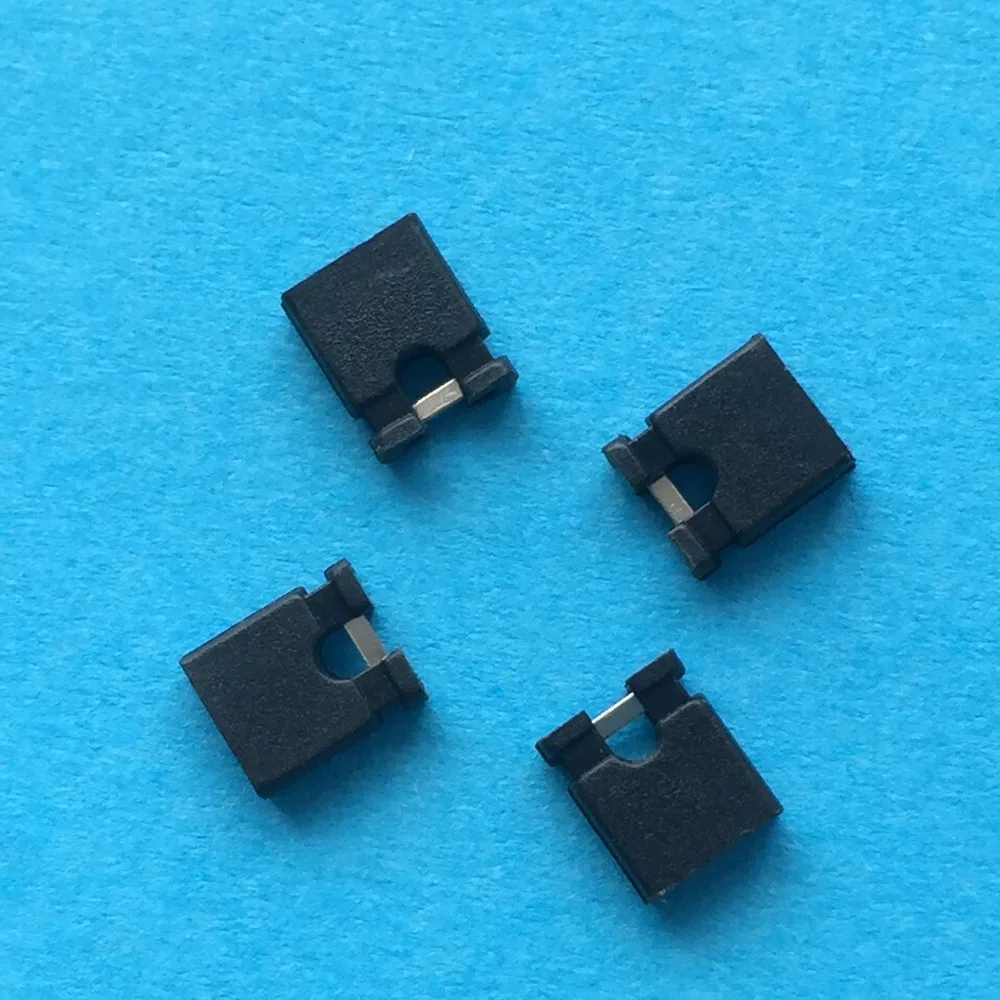 100pcs J325Y Microcontroller Pin Jumper Cap Separation Distance 2.54mm Single Chip Microcomputer Using | Обустройство дома