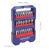 WORKPRO 51-piece Screwdriver bits Set multi bits set with Slotted Phillips Torx Hex Bits and Nut Driver ► Photo 3/6