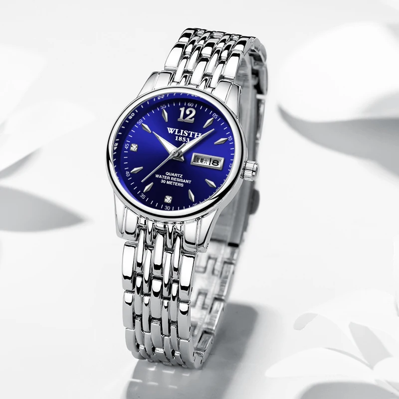 Relogio feminino женские часы WLISTH люксовый бренд девушка QuartzWatch повседневные кожаные под