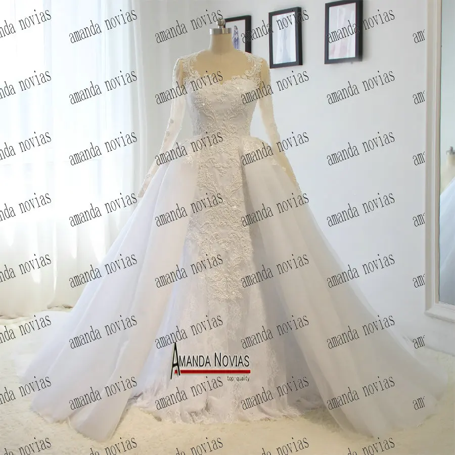 Роскошное свадебное платье со съемным шлейфом 2019 арабские узоры|detachable train wedding