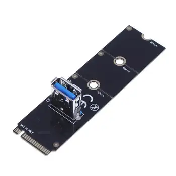 

M.2/NGFF to USB3.0 Port Converter Adapter Graphic Card Cable Extender Card