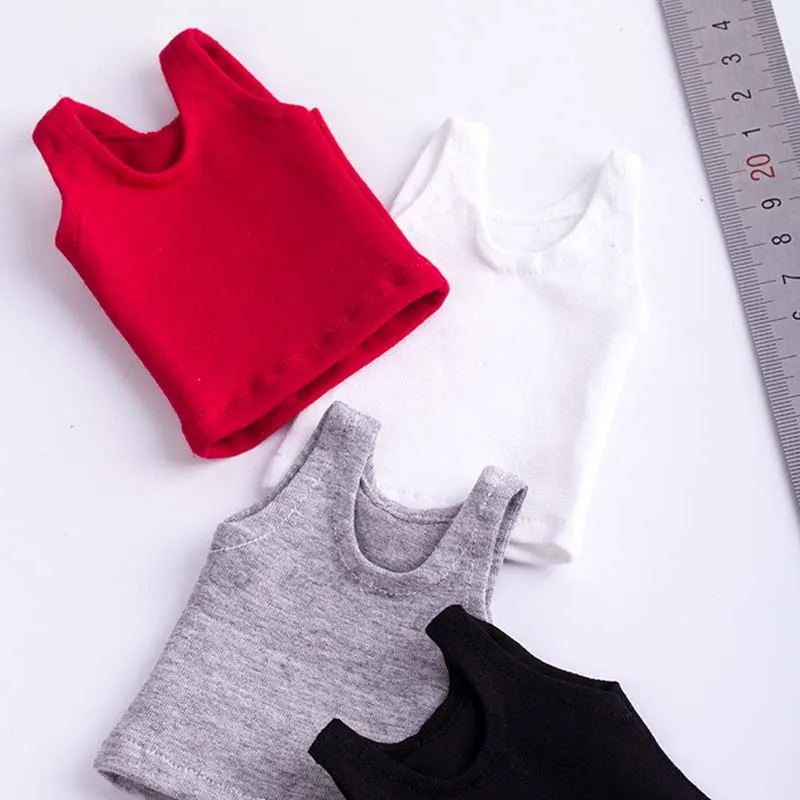 

Mnotht 1/6 Scale Toys Sleeveless T-Shirt Bottoming Shirt 4 Color Soldier Clothes Model For 12in Action Figure Collection Toy m3