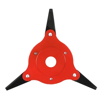 

Garden Lawn Mower Blade Manganese Steel Grass Trimmer Brush Cutter Head For Lawn Mower Grass Trimmer Head Cutter Blade Accesso